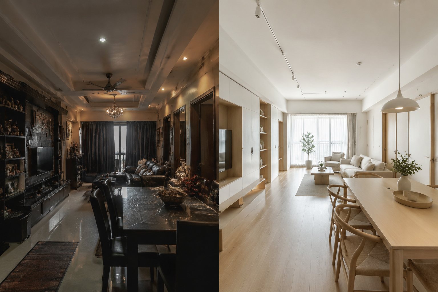 Common mistakes in optimizing space and light
