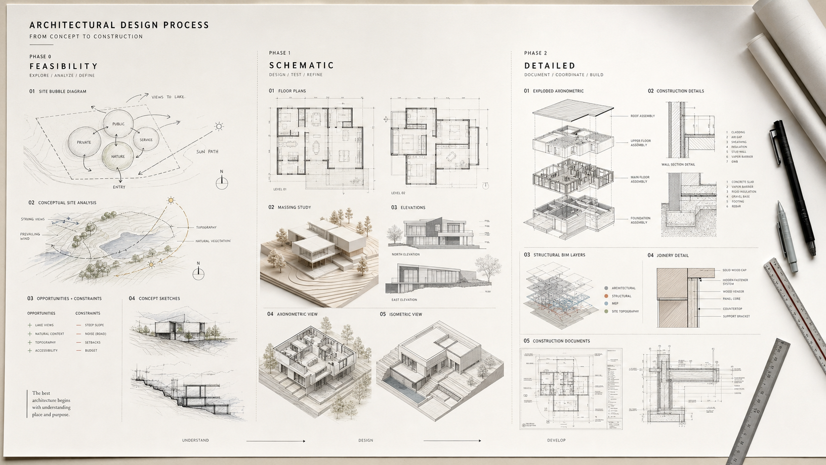design process from idea to phase two